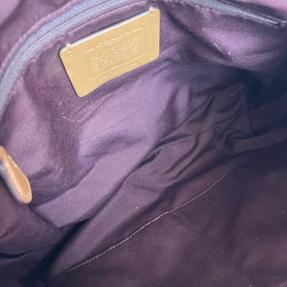 COACH Jacquard Kelsey Satchel Small Crossbody Bag F57244